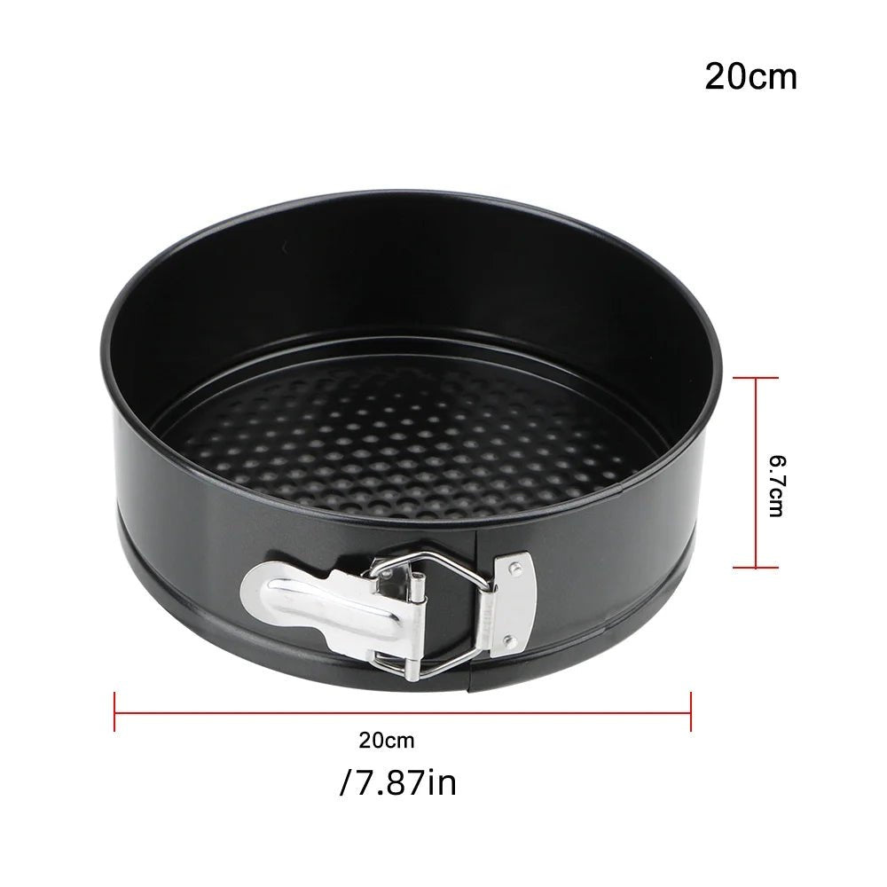 Moule à Manqué à Charnière: 11/18/20/22/24CM. Avec revêtement anti - adhésif. L'Outil Essentiel pour des Gâteaux Parfaits - Outils Culinaires