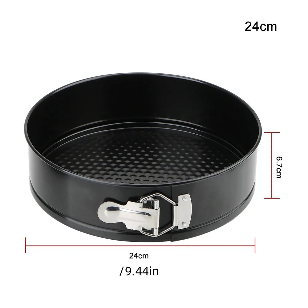 Moule à Manqué à Charnière: 11/18/20/22/24CM. Avec revêtement anti - adhésif. L'Outil Essentiel pour des Gâteaux Parfaits - Outils Culinaires