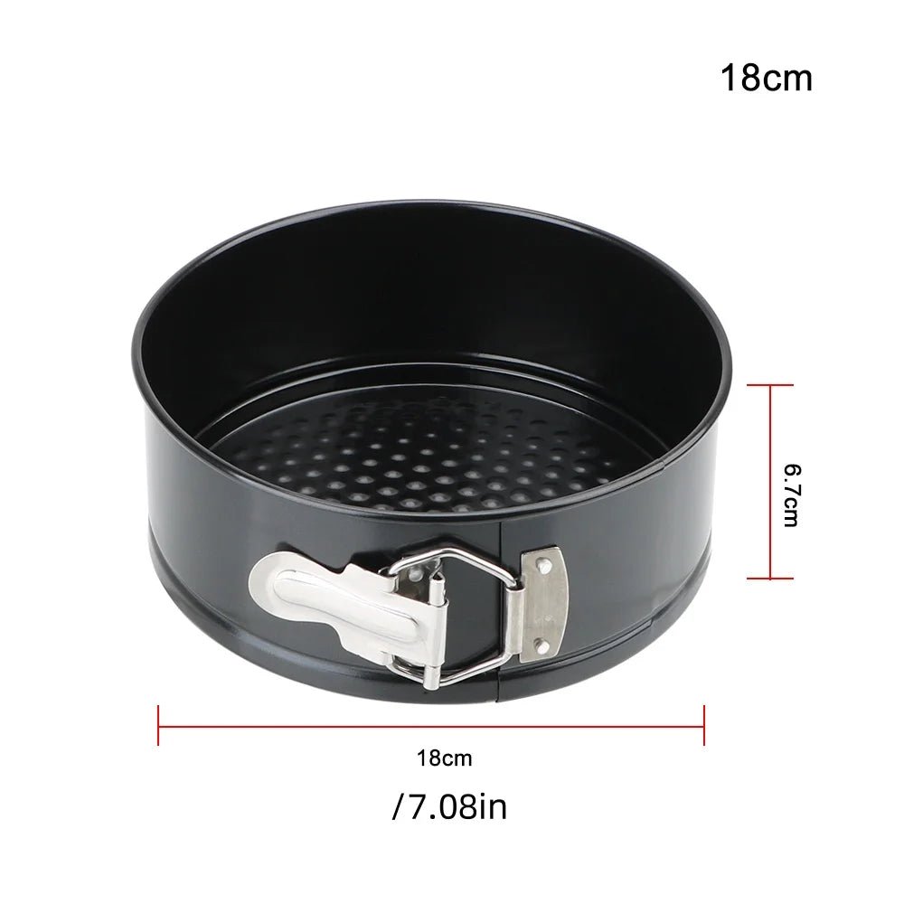 Moule à Manqué à Charnière: 11/18/20/22/24CM. Avec revêtement anti - adhésif. L'Outil Essentiel pour des Gâteaux Parfaits - Outils Culinaires